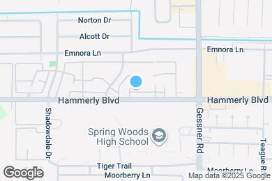 Map image of the property - 10450 Hammerly Blvd