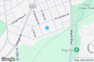 Map image of the property - Flats at 10th