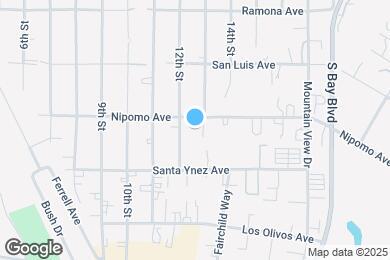 Map image of the property - 1919 13th St