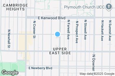 Map image of the property - 2963 N Maryland Ave