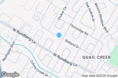 Map image of the property - 1603 Rutland Dr