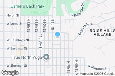 Map image of the property - 806 W Brumback St