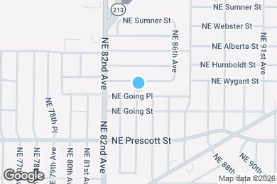 Map image of the property - 8401 NE Going Pl