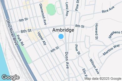 Map image of the property - 615 Olive Ln