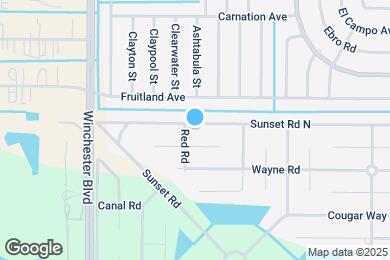 Map image of the property - 421 Sunset Rd N
