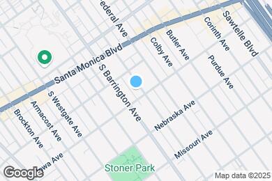 Map image of the property - 1631 Barry Ave