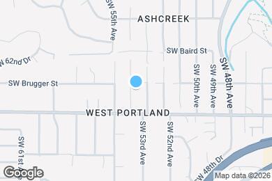 Map image of the property - 9614 SW 54th Ave