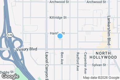 Map image of the property - 6433 Ben Ave