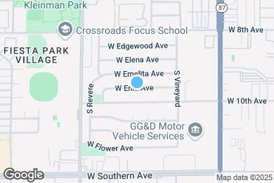 Map image of the property - 627 W Enid Ave