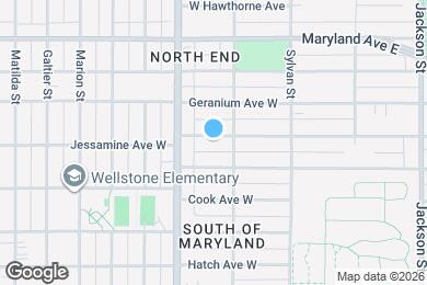 Map image of the property - 104 Jessamine Ave W