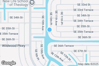 Map image of the property - 3520 SE 10th Pl