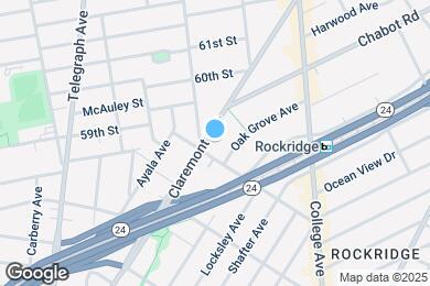 Map image of the property - 5720 Claremont Ave