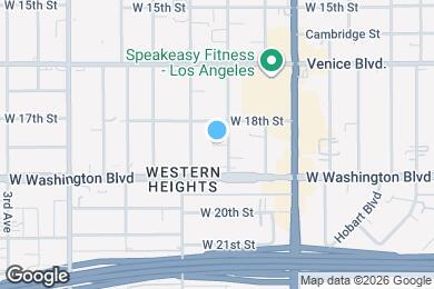 Map image of the property - 1823 S St Andrews Pl