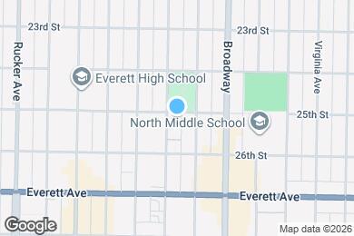 Map image of the property - 1906 25th St