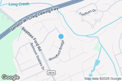 Map image of the property - 8433 Woodford Bridge Dr