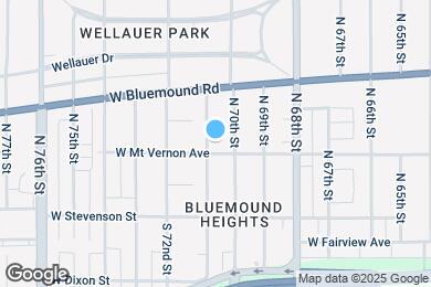 Map image of the property - 306 N 71st St