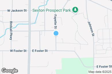 Map image of the property - 251 Fayette St