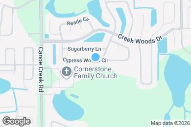 Map image of the property - 1576 Cypress Woods Cir