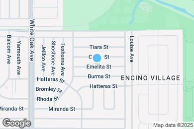 Map image of the property - 17431 Emelita St