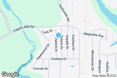 Map image of the property - 2535 Valient Dr