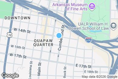 Map image of the property - 1400 Cumberland St