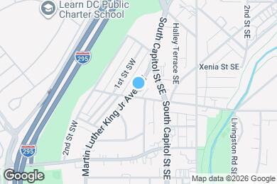 Map image of the property - 3968 Martin Luther King Jr Ave SW