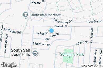Map image of the property - 18233 Villa Park St
