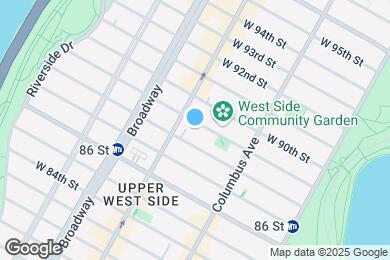 Map image of the property - 170 W 89th St