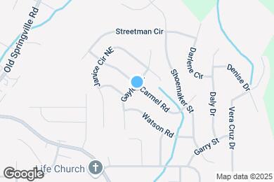 Map image of the property - 2573 Gaylon St