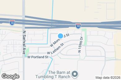 Map image of the property - 16049 W Moreland St