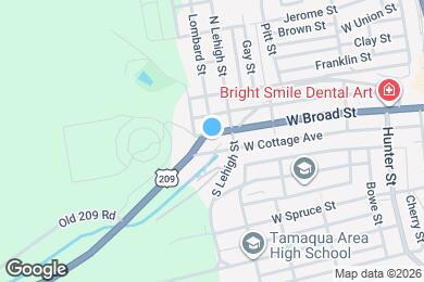 Map image of the property - 414 W Broad St