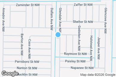 Map image of the property - 1568 Glendale Ave NW