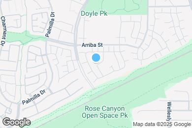 Map image of the property - 7808 Camino Noguera