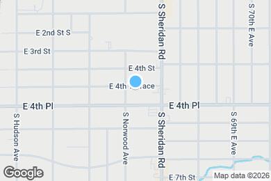 Map image of the property - 6316 E 4th Terrace