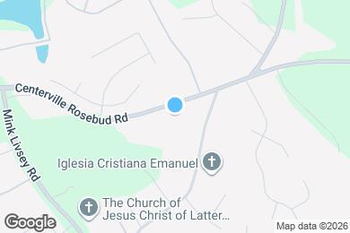Map image of the property - 3360 Centerville Rosebud Rd
