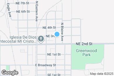 Map image of the property - 600 NE 3rd St