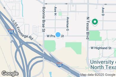 Map image of the property - 2427 W Prairie St