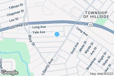 Map image of the property - 350 Harvard Ave