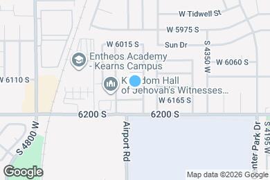 Map image of the property - 4539 W 6130 S