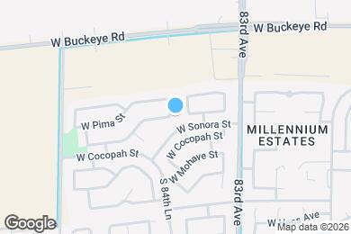 Map image of the property - 1523 S 84th Dr