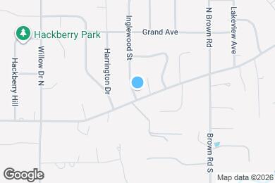 Map image of the property - 58 Inglewood St