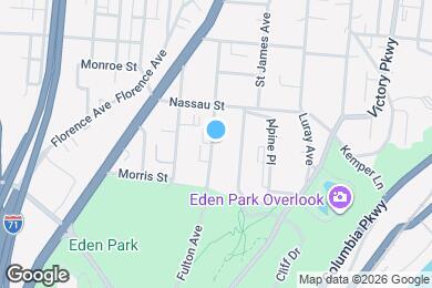 Map image of the property - 2126 Fulton Ave