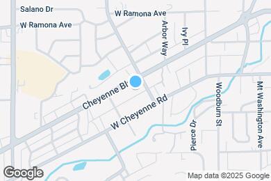 Map image of the property - 307 Cheyenne Blvd