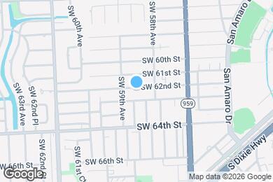 Map image of the property - 5854 SW 62nd St