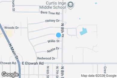 Map image of the property - 703 Willis St