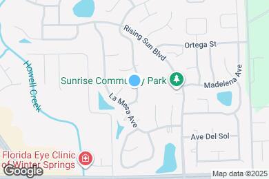 Map image of the property - 1332 Andes Dr