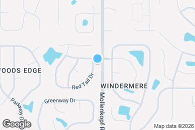 Map image of the property - 10253 Red Tail Dr