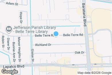 Map image of the property - 5213 Belle Terre Rd