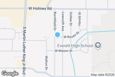 Map image of the property - 3705 Burchfield Dr