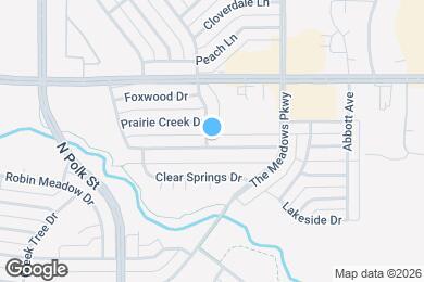 Map image of the property - 1001 Hunters Creek Dr